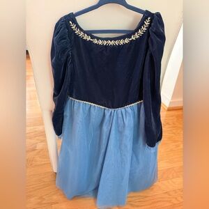 ☺️ Janie & Jack Disney Frozen Velvet Tulle Dress size 6
